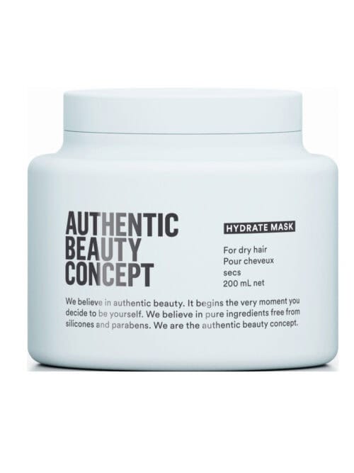 Hydrate mask voor droog haar, 200 ml, Authentic Beauty Concept.