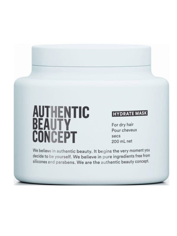 Hydrate mask voor droog haar, 200 ml, Authentic Beauty Concept.