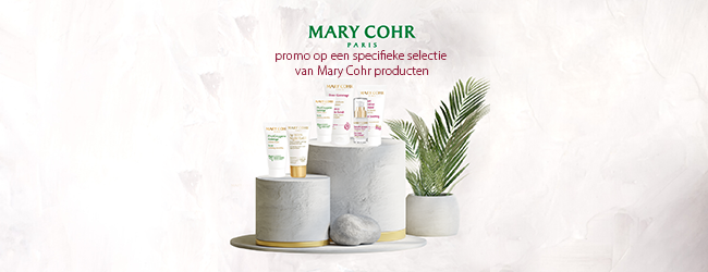 Promo webshop geselecteerde producten Mary Cohr