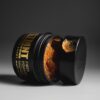 Finesse Beauty Fiber Pomade in zwart potje met gouden label.