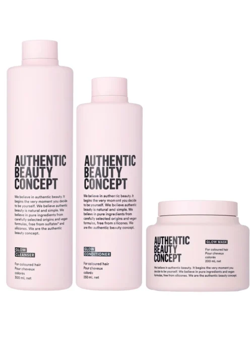 Authentic Beauty Concept Glow trio : cleanser, conditioner & masker