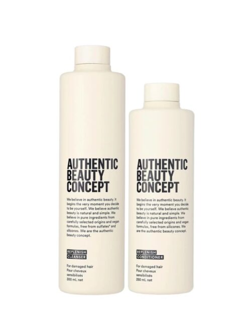 Authentic Beauty Concept Replenish duo : cleanser & conditioner