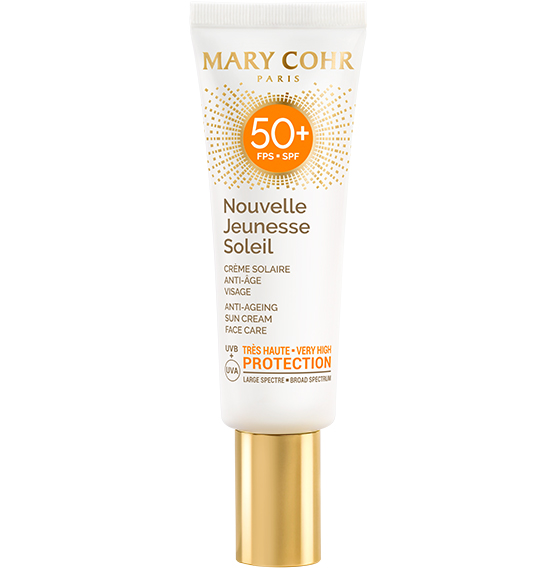 Mary Cohr Nouvelle Jeunesse Soleil visage SPF50+