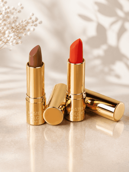 Finesse Beauty Masters Colors lippenstift in bruin en oranje.