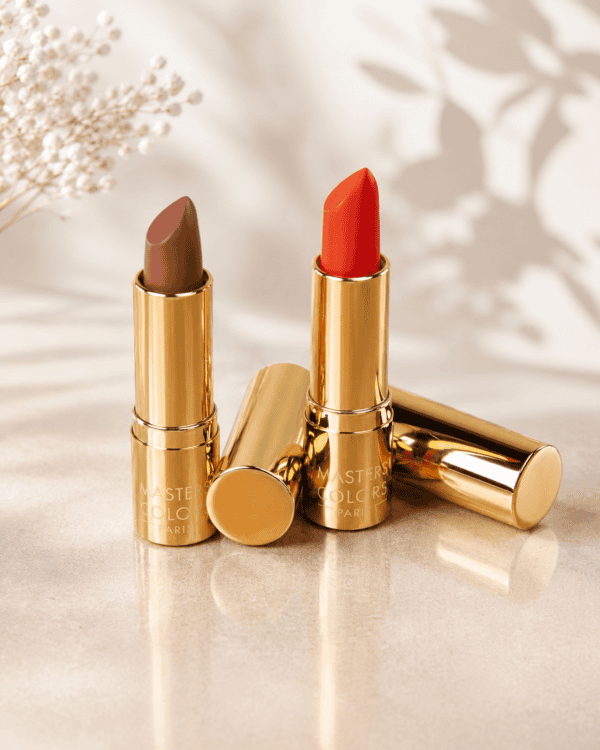 Finesse Beauty Masters Colors lippenstift in bruin en oranje.