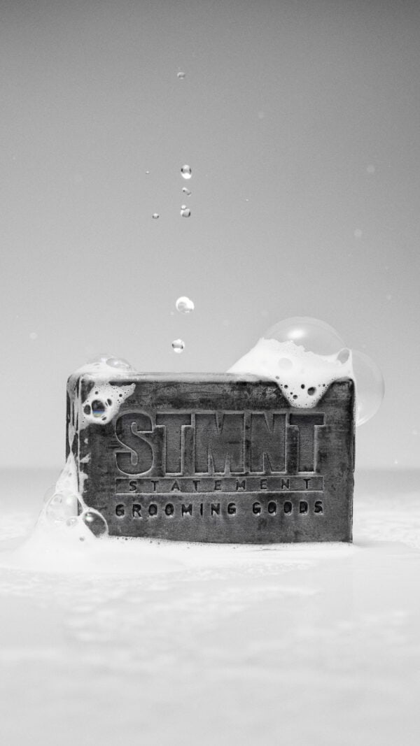 STMNT_SOAP_BAR FOAM1 STMNT Hair & Body Soap bar voor haar, gezicht, lichaam en handen