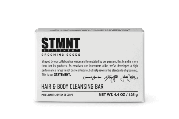 STMNT_CLEANSING_BAR_BOX STMNT Hair & Body Soap bar voor haar, gezicht, lichaam en handen